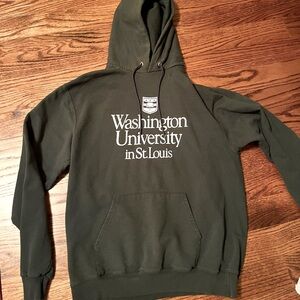 in St. Louis Olive Green Hoodie